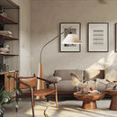 Nordic Style LED Fishing Floor Lamp by Axyaa for Modern Living Areas
