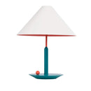 Axyaa Bamboo Hat LED Desk Lamp for Living Room and Bedroom Lighting