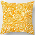 Axyaa Orange Square Pillowcase for Home Decor & Sofas