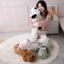 Axyaa Super Soft Crouching Dinosaur Plush Pillow