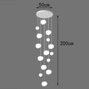 Axyaa Nordic Pendant Chandelier for Dining Room and Living Room Lighting