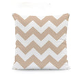 Axyaa Beige Geometric Lace Cushion Cover 45X45cm for Living Room Decor
