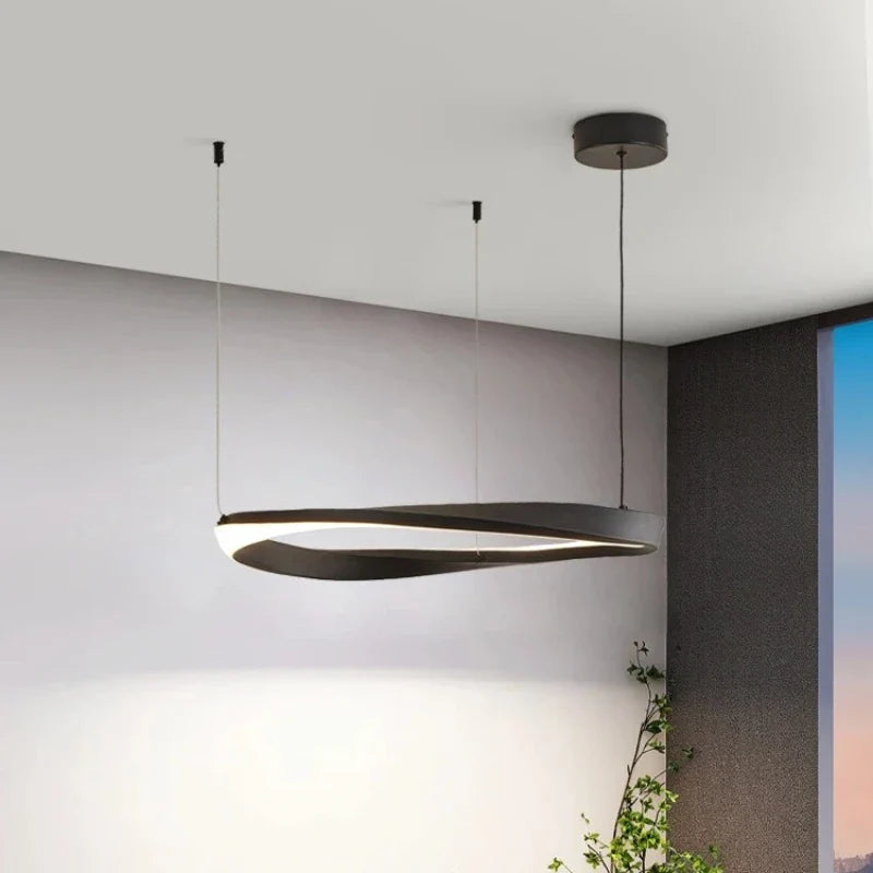 Axyaa Nordic LED Pendant Chandelier for Modern Living Room Lighting