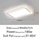 Axyaa LED Ceiling Lamp: Modern Nordic Style for Bedroom, Living Room, Dining Room