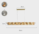 Axyaa Gold Chandelier with Butterfly Glass Shade - Luxury Lighting for Home & Hotel