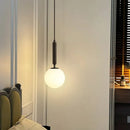 Axyaa Acrylic Ball Lamp: Modern LED Bar Counter Coffee Bar Decoration & Bedroom Lighting