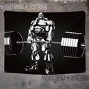 Axyaa Orangutan Rhino Animal Fitness Tapestry Wall Hanging for Home Decoration