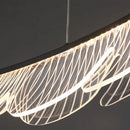 Axyaa Feather Bird Acrylic Pendant Chandelier - Modern Art Home Decoration Lighting