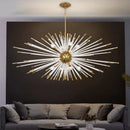 Axyaa Crystal LED Spherical Chandelier for Luxury Living Room, Restaurant, Bedroom & Hotel