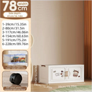 Axyaa Foldable Storage Box, 6 Tier with Wheels, for Home Organization