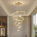 Axyaa Elegant Chandelier Dining Room Pendant Lights Ceiling Lamps for Indoor Lighting