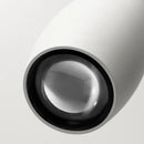 Axyaa Black Metal Luxury Pendant Light with High Transparency Lampshade