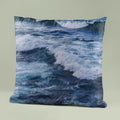 Blue Ocean Seascape Pillow Cover for Home Sofa Decor with Axyaa Brand