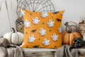 Axyaa Halloween Bat Trees Pillow Cover for Sofa Bedroom Car