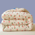 Axyaa Cartoon Print Comforter: Soft All-Season Quilt for Adults & Kids