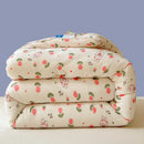 Axyaa Cartoon Print Comforter: Soft All-Season Quilt for Adults & Kids