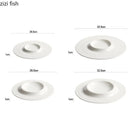Axya Ceramic Solid Color Dinner Plate Set