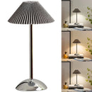 Axyaa Nordic Wooden Base Table Lamp - Modern Bedroom Living Room Decor