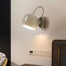 Axyaa Nordic Magnetic Wall Lamp, Adjustable Angle, Black/White, On/Off Switch