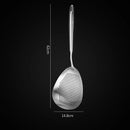 Axyaa Stainless Steel Colander Spoon Strainer Pasta Drainer French Fries Strainer