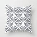 Axyaa Geometric Rose Dandelion Pattern Decorative Pillow Cover