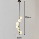 Axyaa LED Chandeliers: Modern Pendant Lamps for Living Room & Dining Room