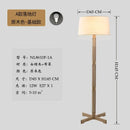 Axyaa Wabi-sabi Solid Wood Floor Lamp LED E27 Zen Art Decor Corner Stand Lighting