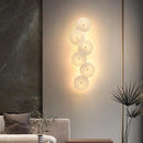 Modern Art Deco Ceramic LED Wall Sconce by Axyaa for Stylish Home Lighting