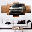 Ford Mustang Shelby-GT500 Coupe Canvas Wall Art Set for Home Decor by Axyaa