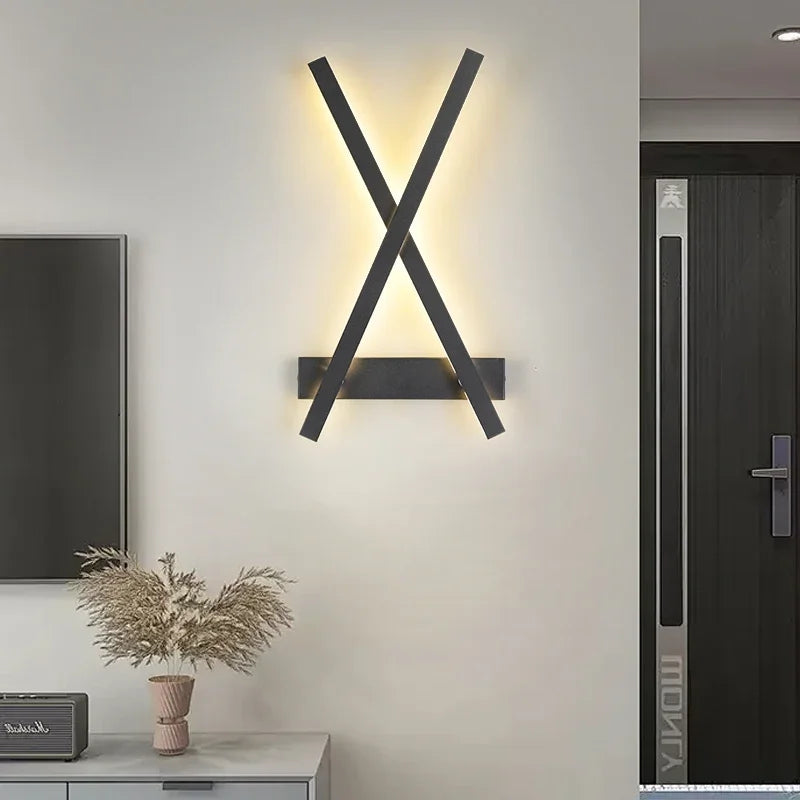 Axyaa Aluminum Deformable Wall Sconce - Modern Living Room & Corridor Lighting