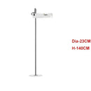 Axyaa White Modern Bedroom Study Lamp Black Floor Lamp