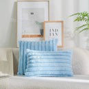 Axyaa Retro Fluffy Soft Pillowcase 45*45cm 50*30cm for Sofa Couch Home Decor