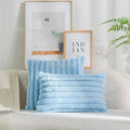 Axyaa Plush Pillow Cover for Home Sofa Decor 45*45 - Living Room Housse