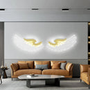 Nordic RGB LED Wall Lamp for Living Room Bedroom - Axya Collection