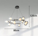 Axyaa Modern LED Chandeliers Indoor Ceiling Lighting for Living Room