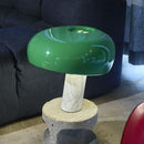Axyaa Marble Mushroom Table Lamp - Minimalist Snoopy Art, Creative Light for Home Décor