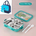 Axyaa Thermal Lunch Box | Leak-Proof Stainless Steel Bento Box with Spoon