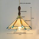Axyaa Modern Pink Glass LED Pendant Lights Copper Hanging Lamp for Home Decor