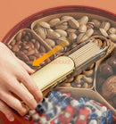 Axyaa High-End Rotating Sugar Box & Snack Storage with Dried Fruit Plate