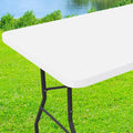 Axyaa Stretch Washable Patio Table Cover Waterproof Outdoor Tablecloth