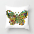 Axyaa Floral Butterfly Pillowcase for Home Decor and Events