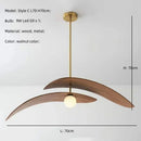 Axyaa Solid Wood Pendant Light: Retro Japanese Style E27 Hanging Lamp for Kitchen Dining Room