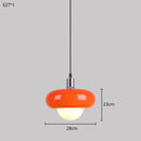 Axyaa Art Glass Chandelier: Medieval French Pendant Lighting for Bedroom, Bar, and Bedside