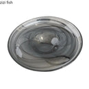 Axyaa Glass Irregular Salad Plate Set - Creative Molecular Cuisine Tableware