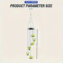 Axyaa Solar Wind Chime: Outdoor Garden Decoration for Romantic Ambiance