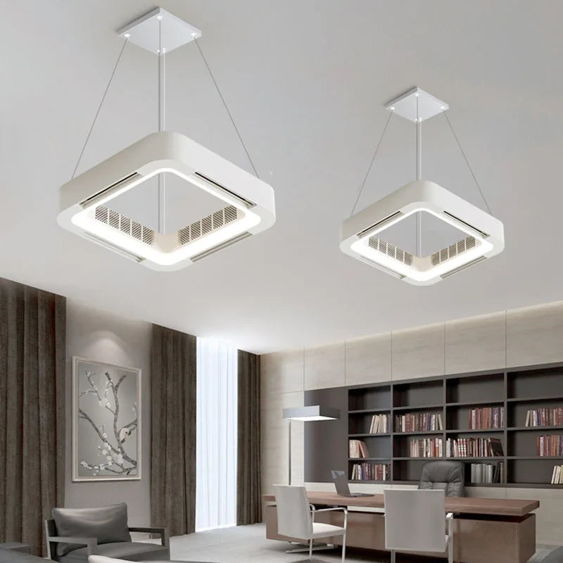 Axya LED Chandelier Fan Light Remote Control Modern Ceiling Light