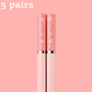 Axyaa Non-Slip Sushi Chopsticks Set for Home and Restaurant