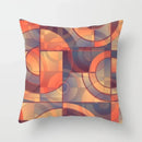 Axyaa Geometric Pattern Home Pillowcase Square Decoration