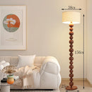 Axyaa LED Floor Lamp - Remote Control Dimming Nordic Ins Style Vertical Light