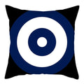 Sword Target Pattern Cushion Cover 45X45cm by Axyaa - Realistic Art Print Home Decor Pillowcase